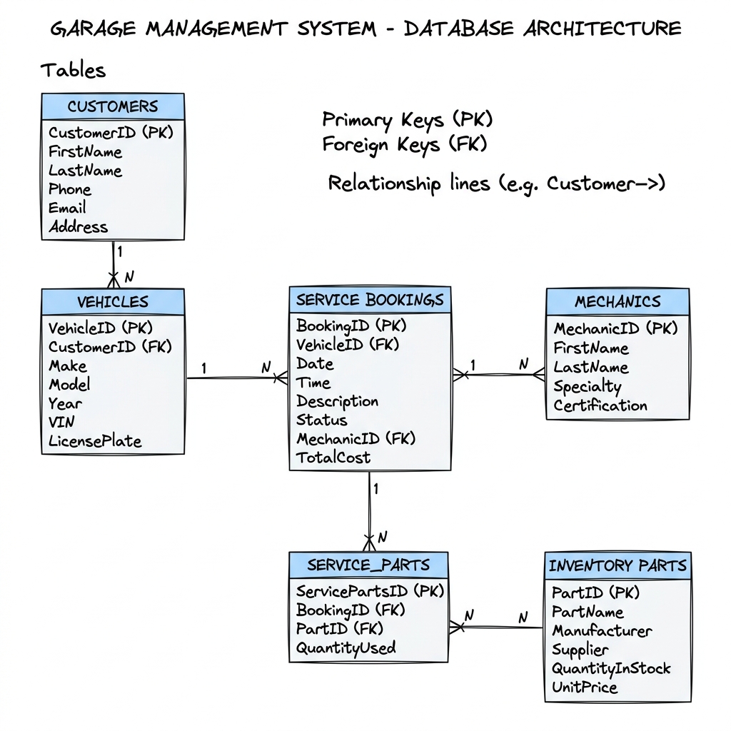 Garage Database Architecture